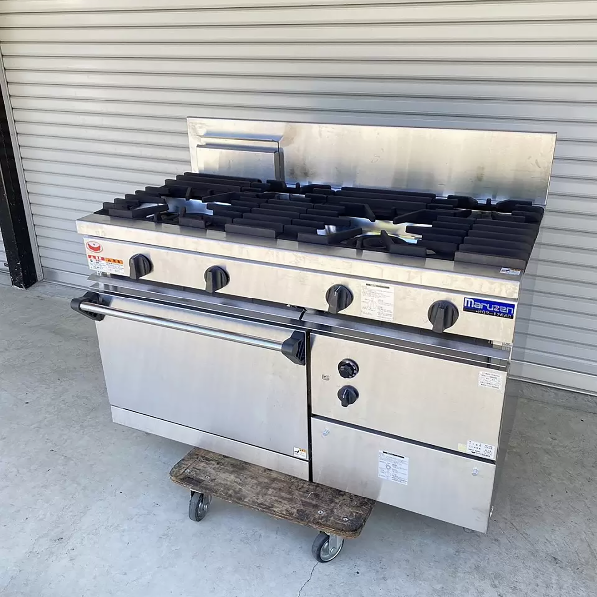 マルゼンMaruzenオーブン付ガスコンロRGR-1264D